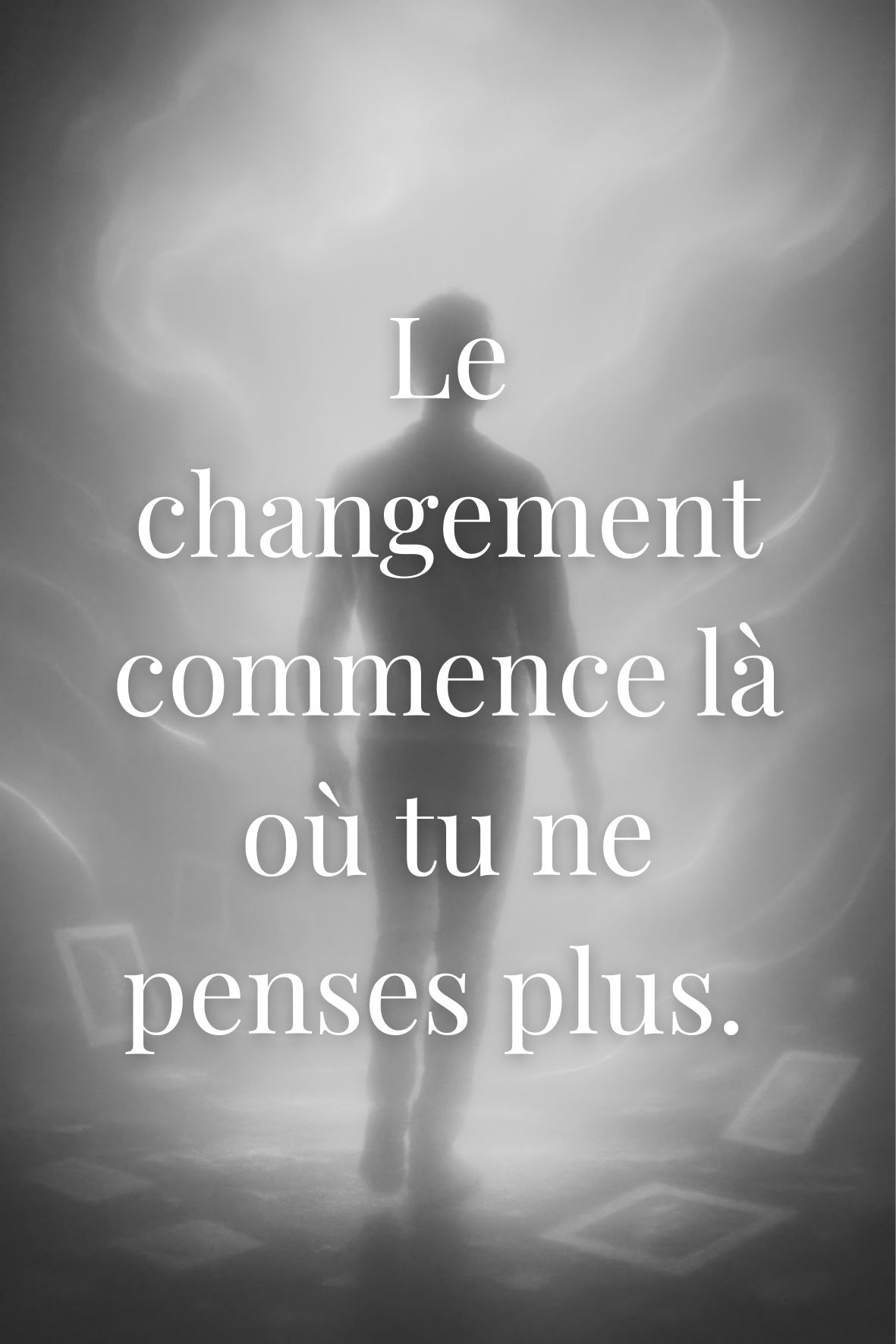 Silhouette humaine dans une ambiance lumineuse suggérant un état de recentrage et de lâcher-prise à Charlemagne