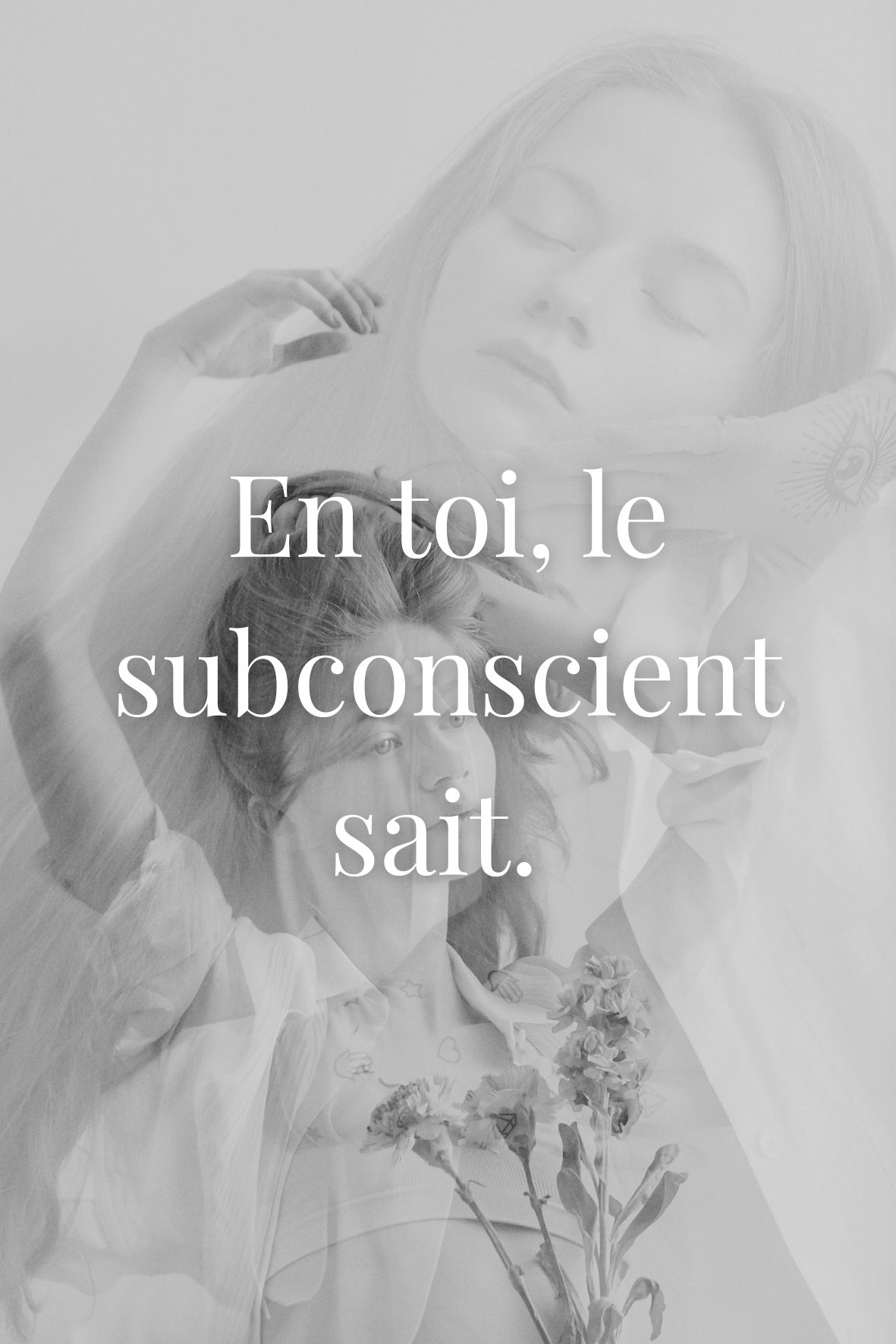 Portrait artistique évoquant l’intuition, l’écoute intérieure et le subconscient  dans Mercier-Hochelaga-Maisonneuve